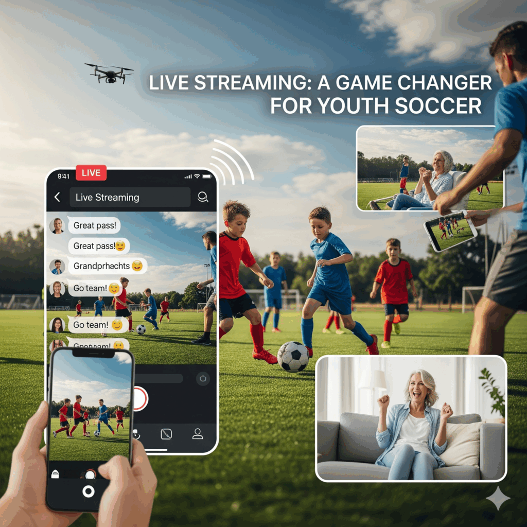 Warum Livestreaming für Jugendfußball ein Gamechanger ist