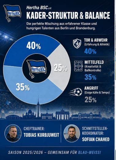 Hertha BSC Frauen Kader 2026 und Strukturen