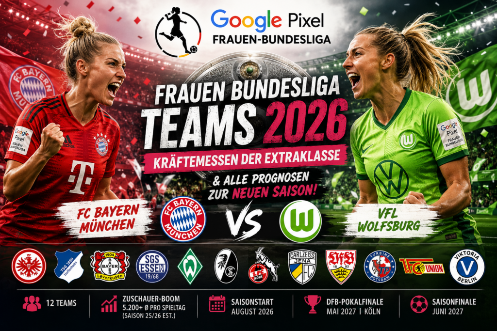 Frauen-Bundesliga Teams 2026