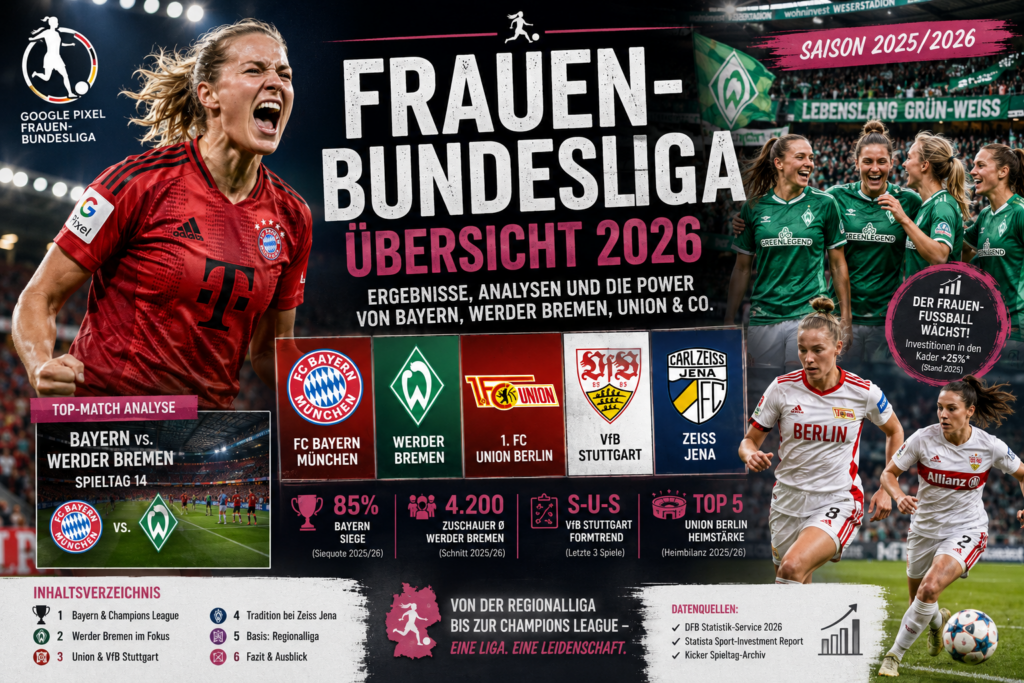 Frauen-Bundesliga Übersicht 2026