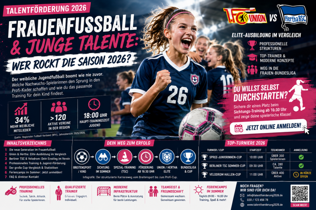 Frauenfußball Berlin Talente 2026