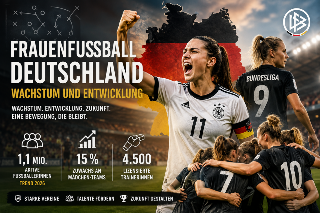 Frauenfußball Deutschland Wachstum und Entwicklung