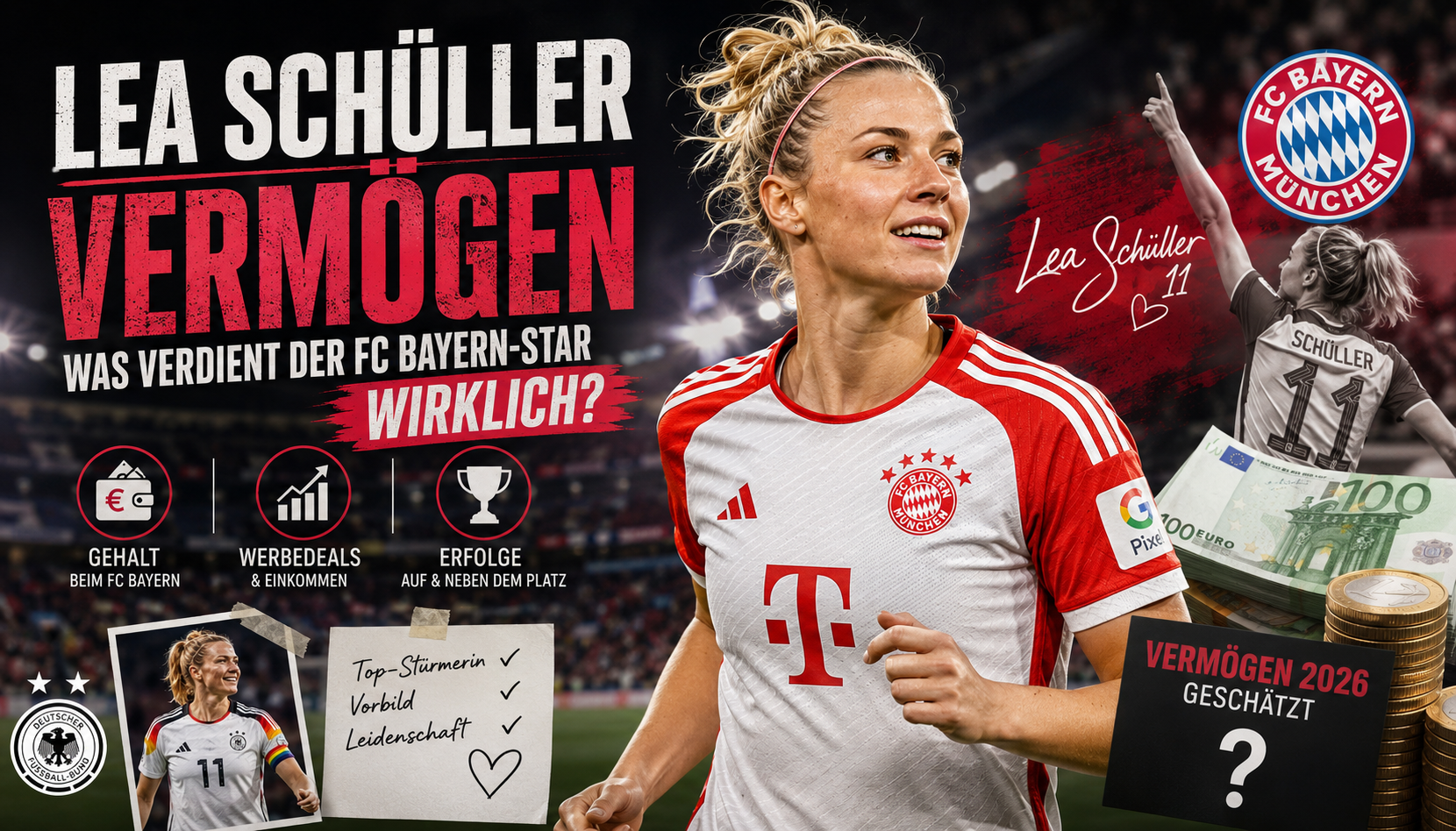 Lea Schüller Gehalt & Vermögen