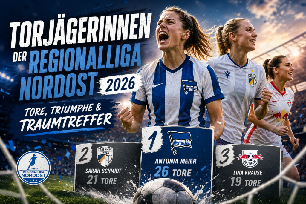 Torjägerinnen Regionalliga Nordost 2026
