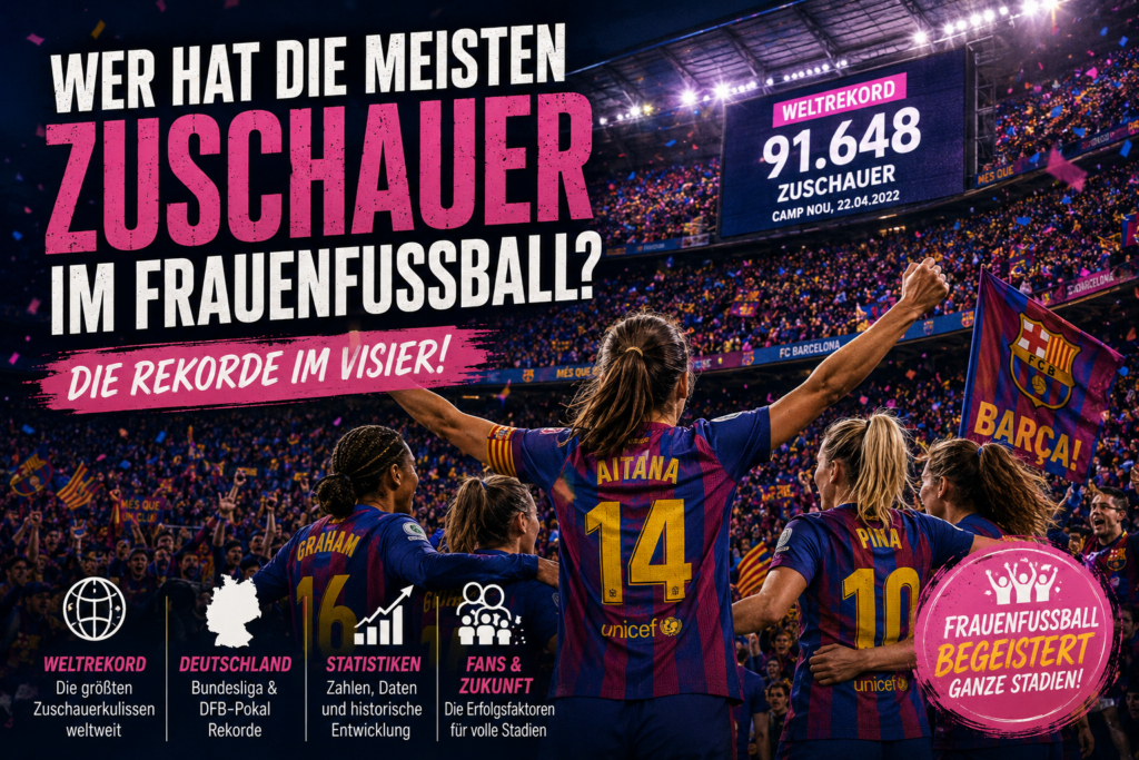 Wer hat die meisten Zuschauer im Frauenfußball