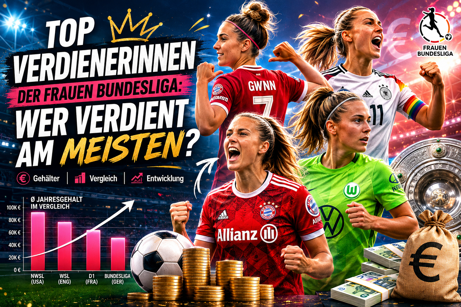 Top-Verdiener Frauen-Bundesliga