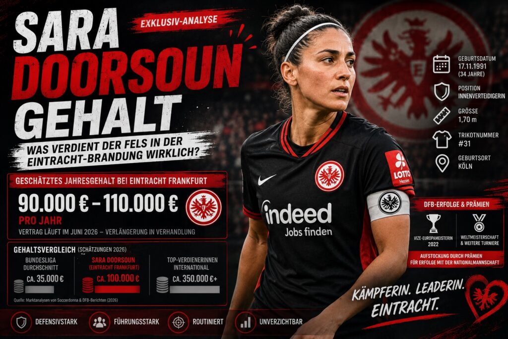 Sara Doorsoun Gehalt