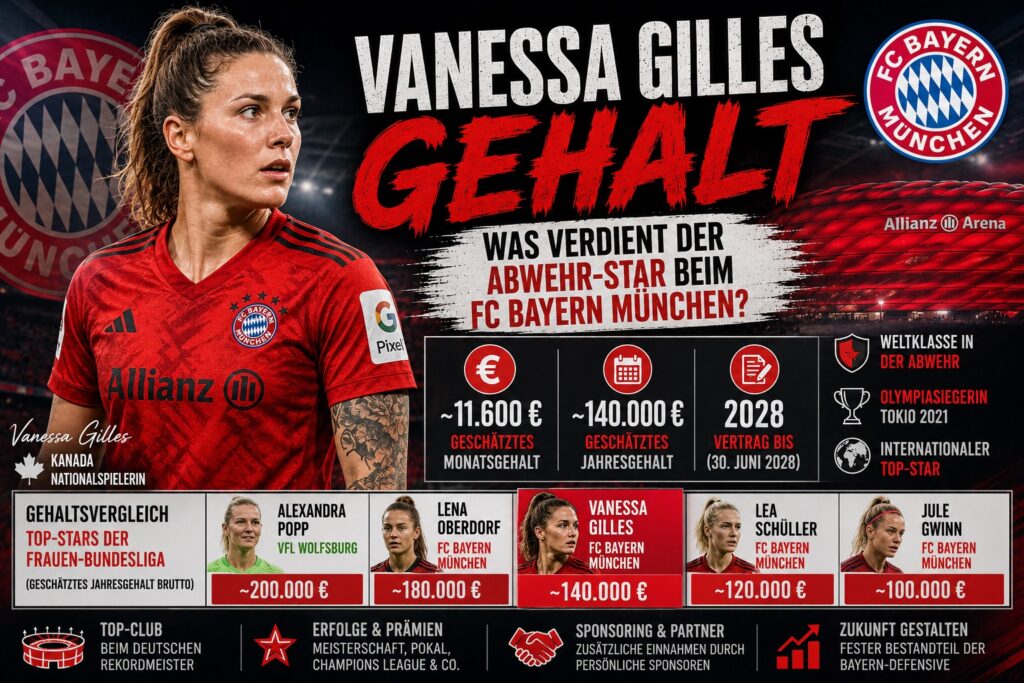 Vanessa Gilles Gehalt